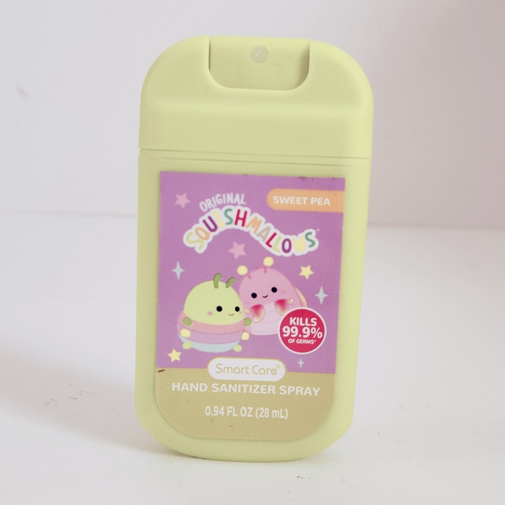 🔮3/$15 Smart Care Kids Green Hand Sanitizer Spray Squishmallows Sweet Pea